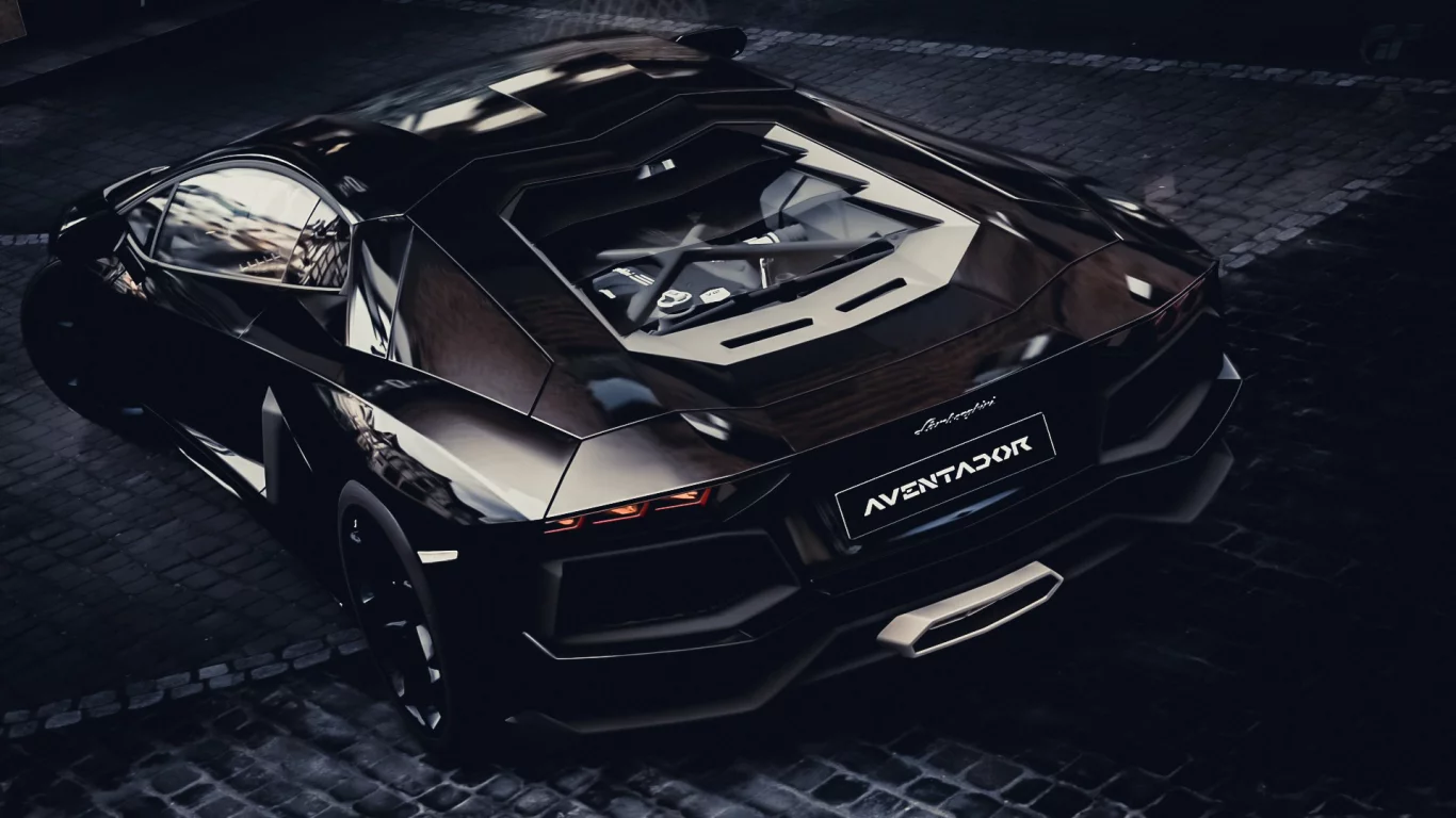 lb834, gt5, aventador, gran turismo 5, lp700-4, lamborghini, rear