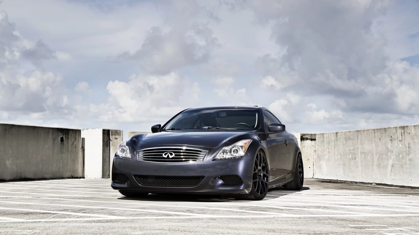 литье, купе, infiniti, небо, g37s