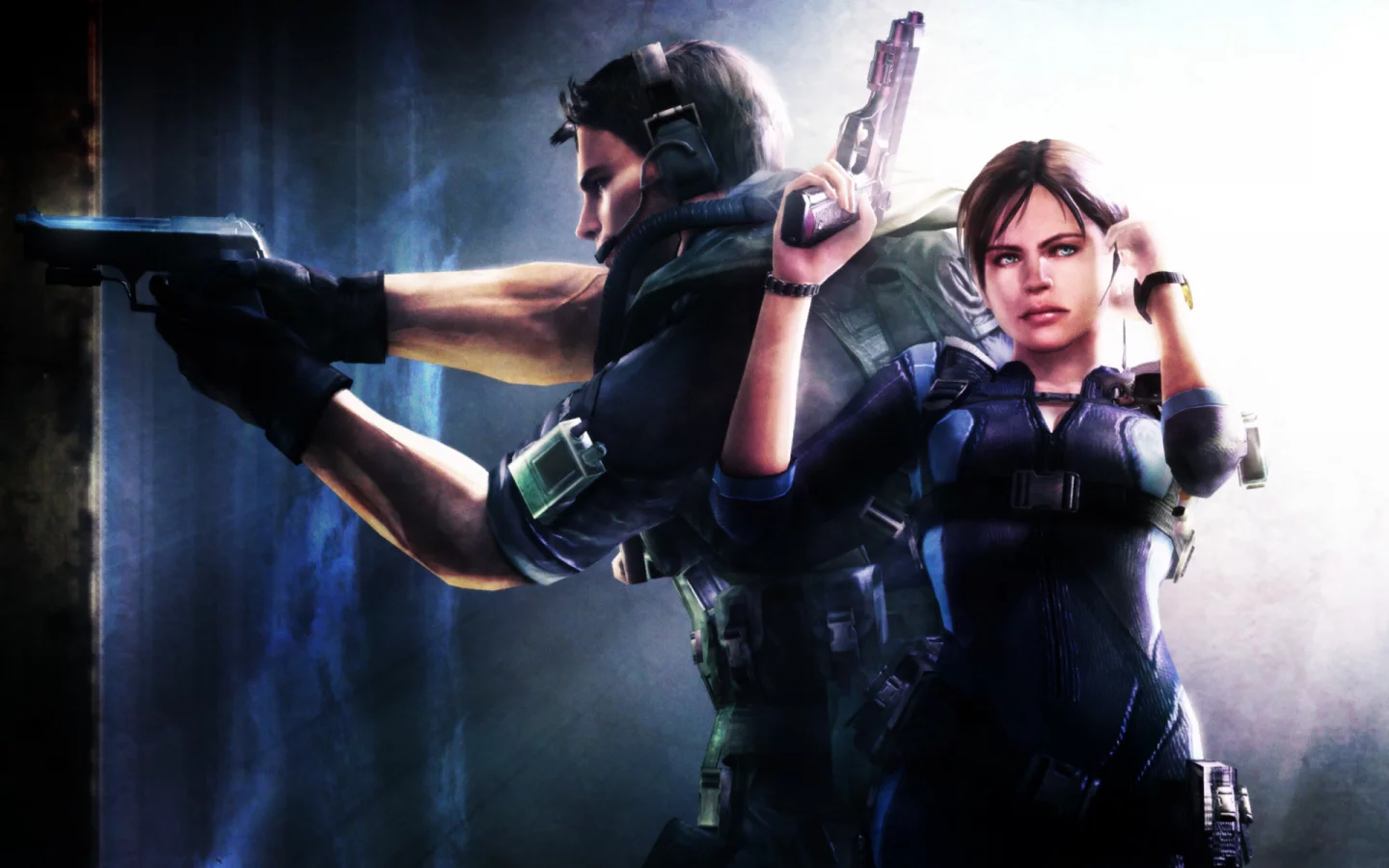 biohazard, wallpaper, resident evil revelations, jill valentine, capcom, chris redfield