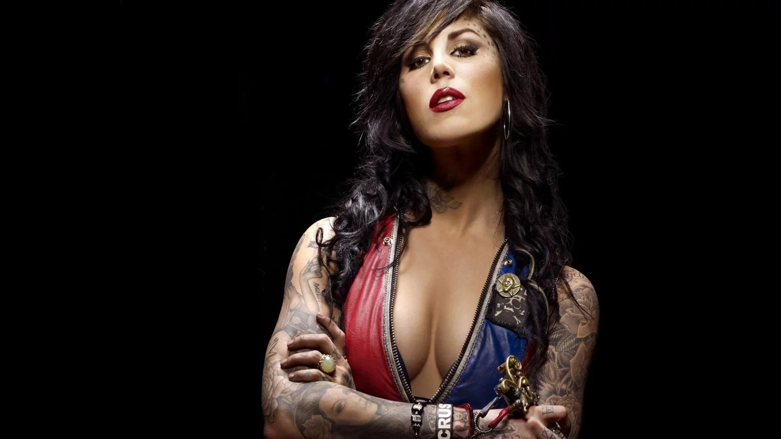 kat von d, татуйровки, взгляд