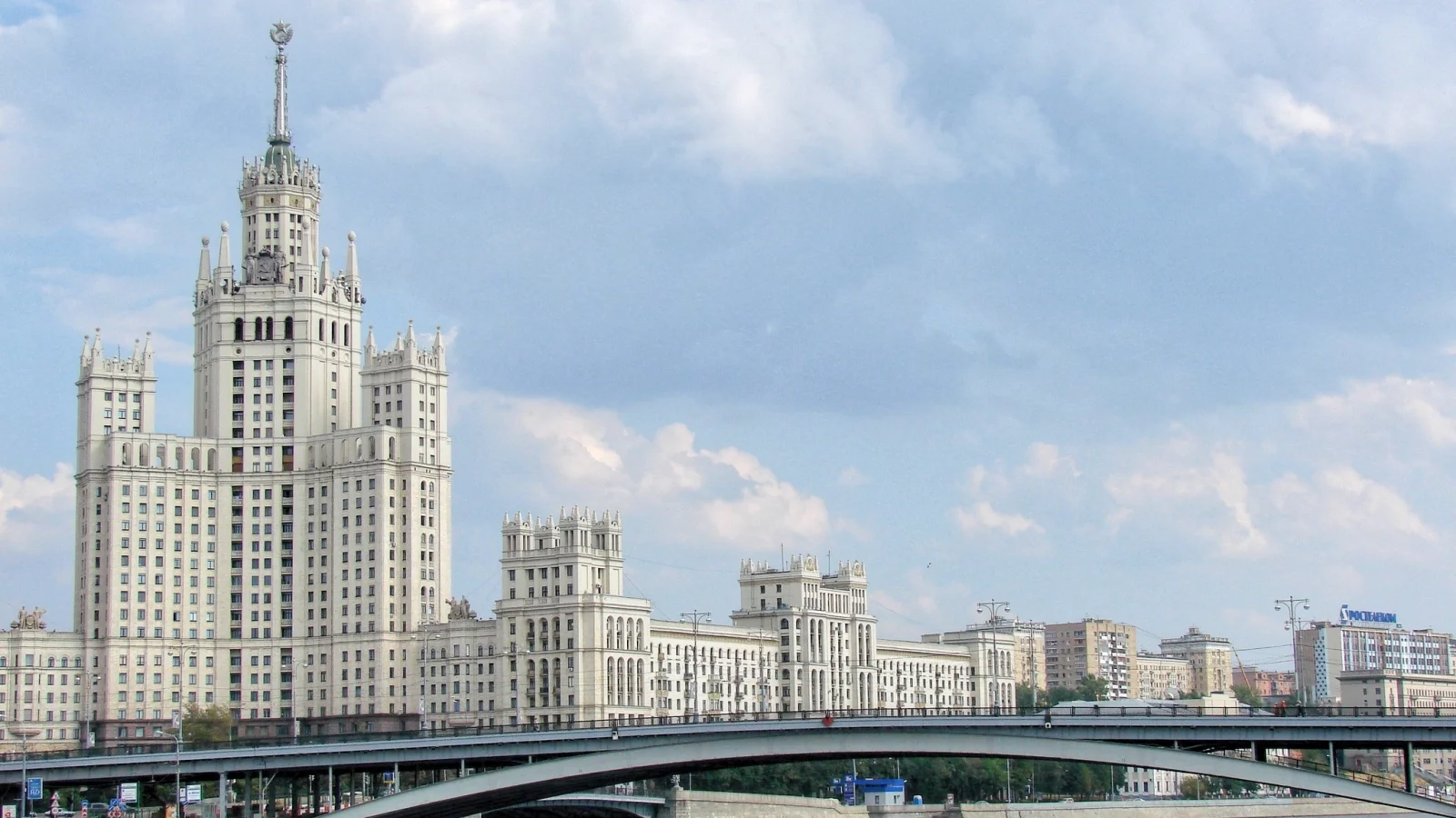 москва, россия, высотка, рф, столица, река, дом, здания
