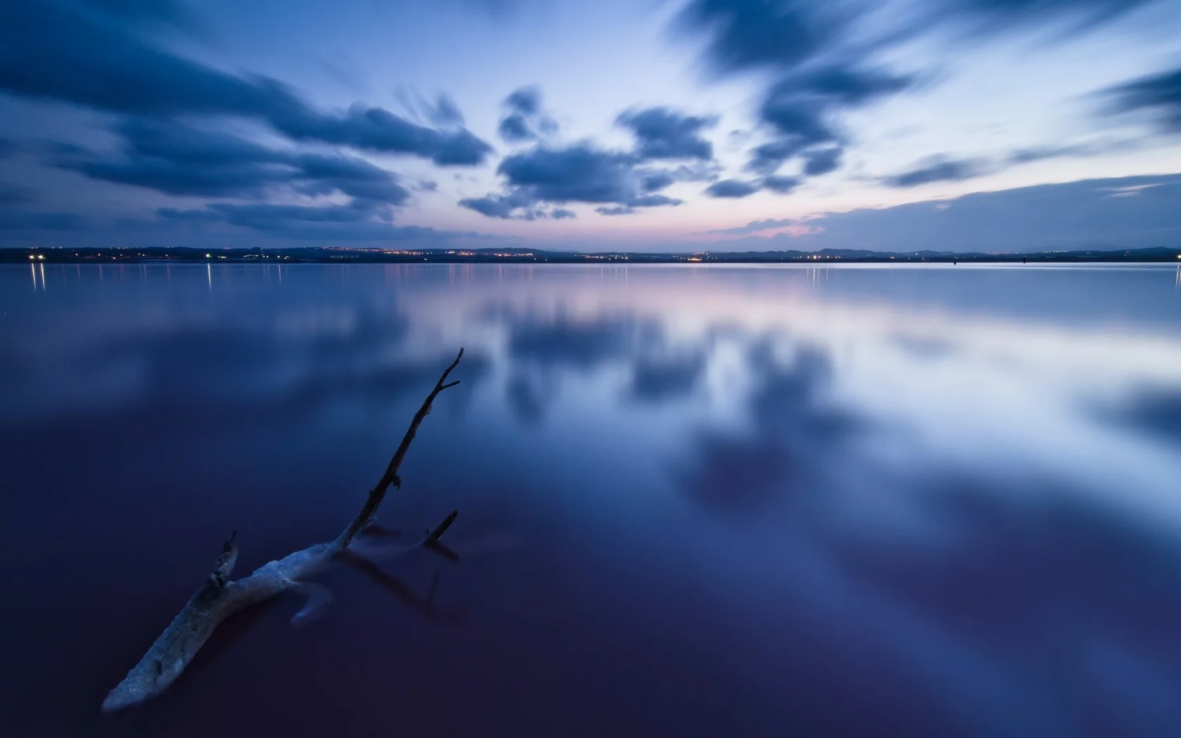 море, облака, дерево, небо, вода, природа, пейзаж