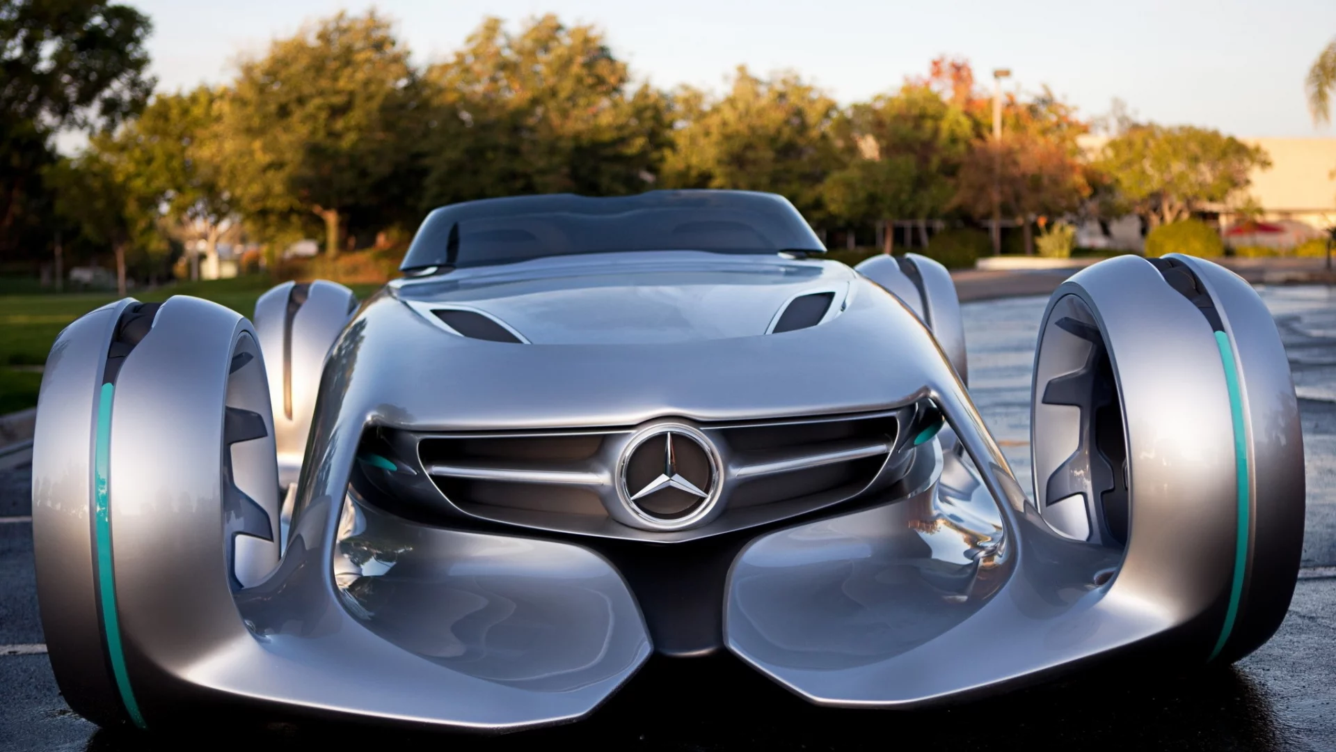 mercedes, концепт, автомобиль, silver arrow