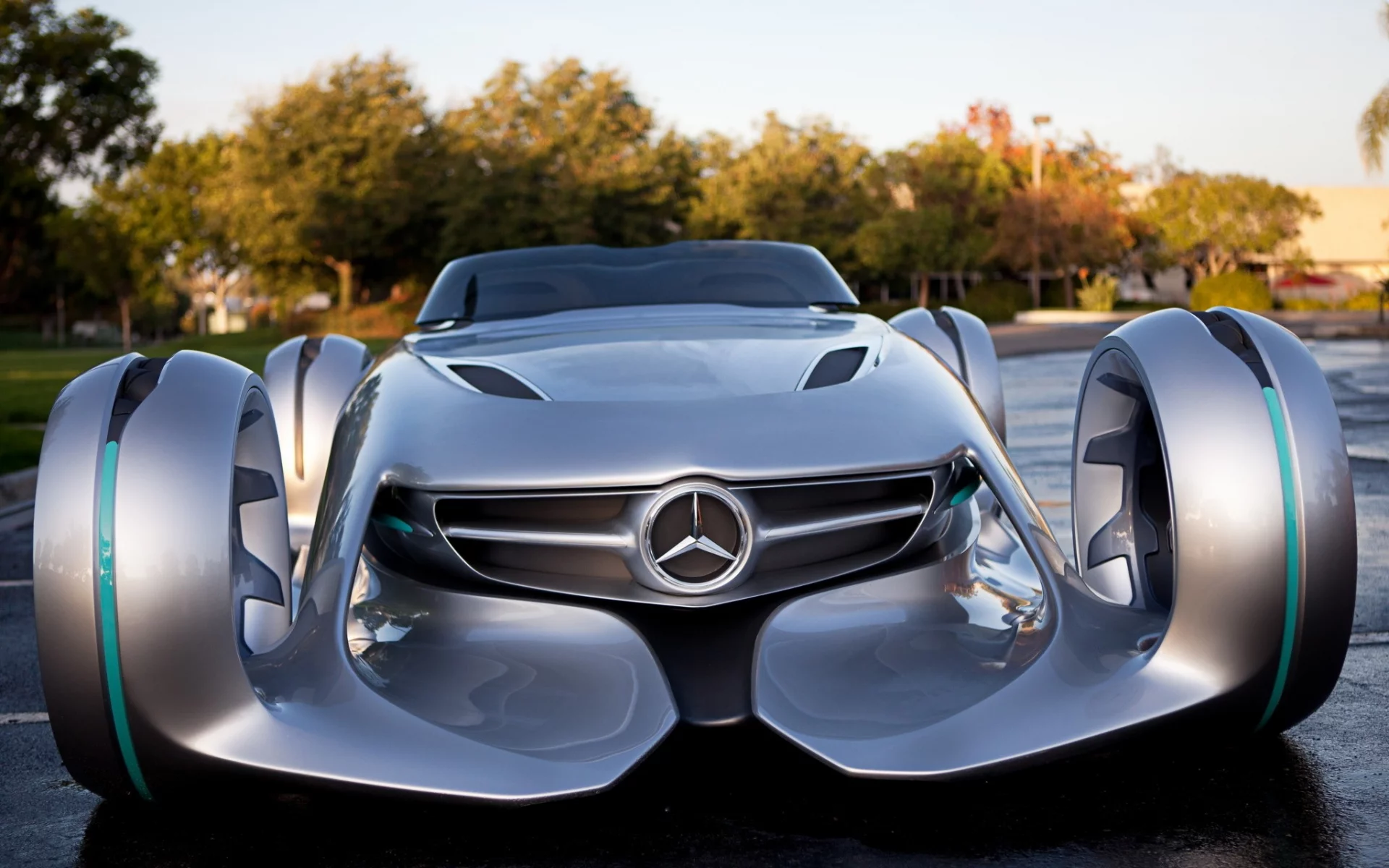mercedes, концепт, автомобиль, silver arrow