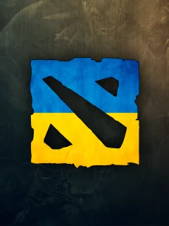 logo, логотип, dota 2, украина, ukraine, игра