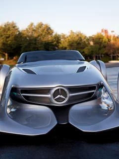 mercedes, концепт, автомобиль, silver arrow