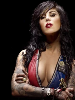 kat von d, татуйровки, взгляд