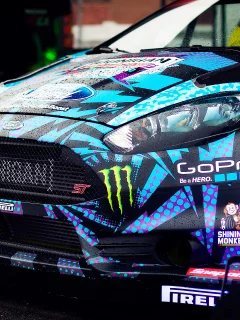 fiesta, hoonigan, кен блок, gopro, ford, ken block, передок