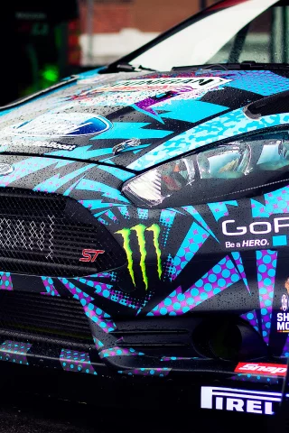 fiesta, hoonigan, кен блок, gopro, ford, ken block, передок