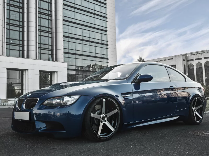 bmw, диски, deep concave, тюнинг, e92, m3, синяя, бмв