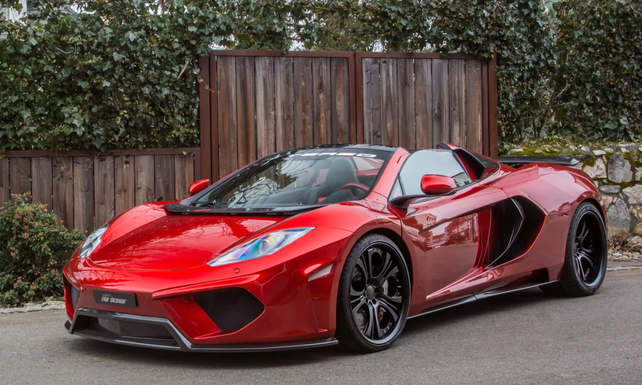 тюнинг, spyder, fab design, mclaren mp4-12c