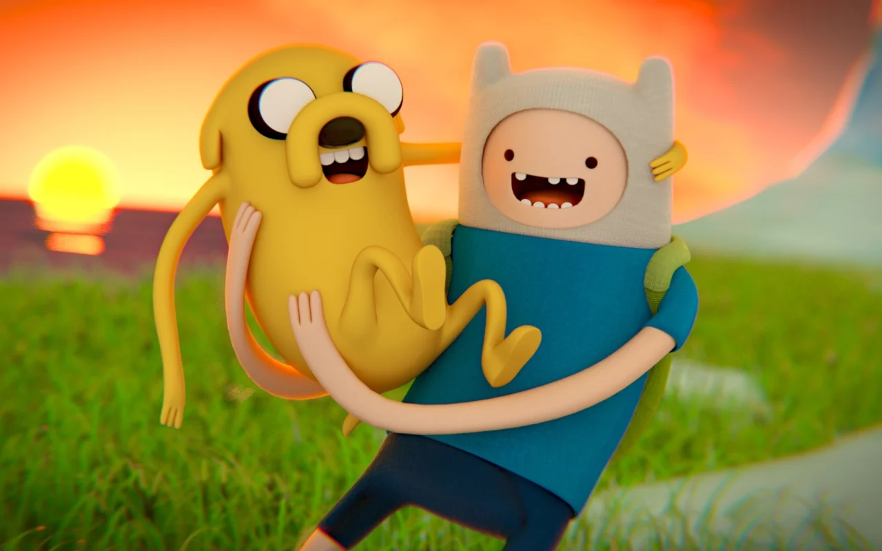cartoon network, at, время приключений, jake, art, арт, adventure time, finn