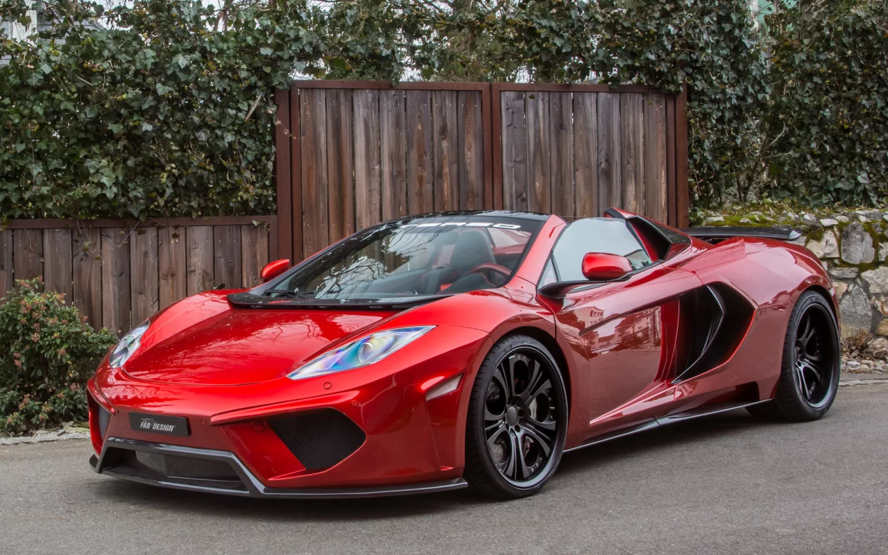 тюнинг, spyder, fab design, mclaren mp4-12c