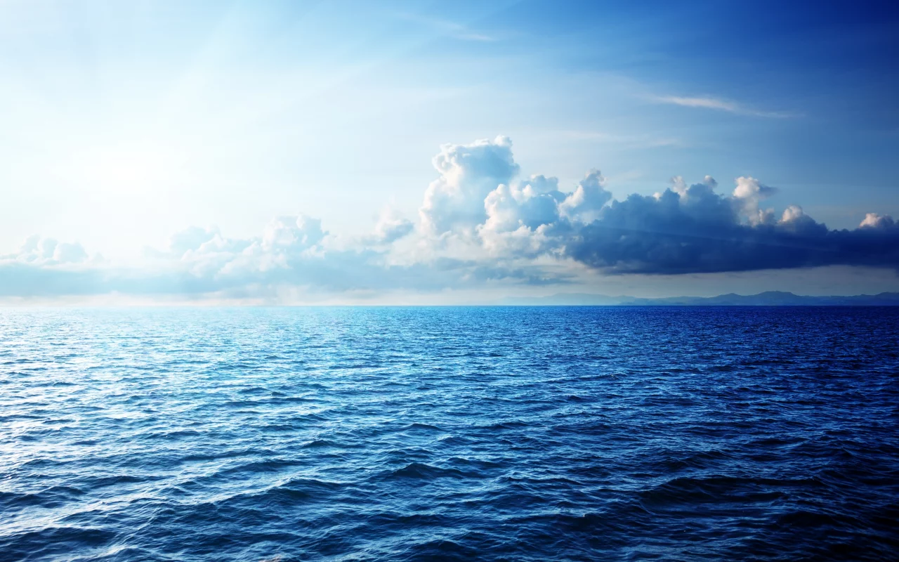 sky, beautiful nature , caribbean sea , clouds, landscape, sunlight