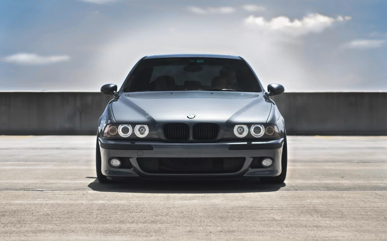 м5, вид спереди, е39, bmw, бмв