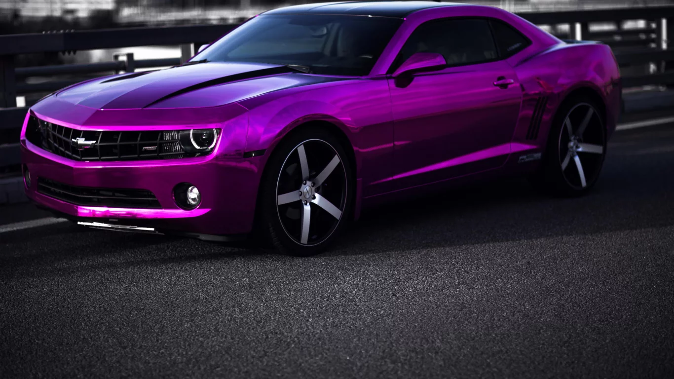 tuning, chevrolet, chrome, car, camaro