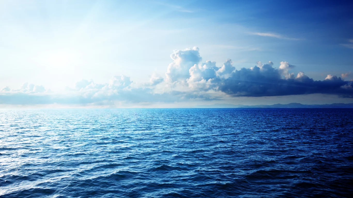 sky, beautiful nature , caribbean sea , clouds, landscape, sunlight