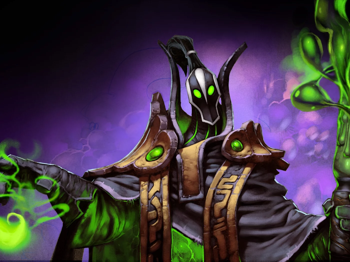 rubik, герой, dota 2, splash artwork, рубик, дота, defense of the ancients