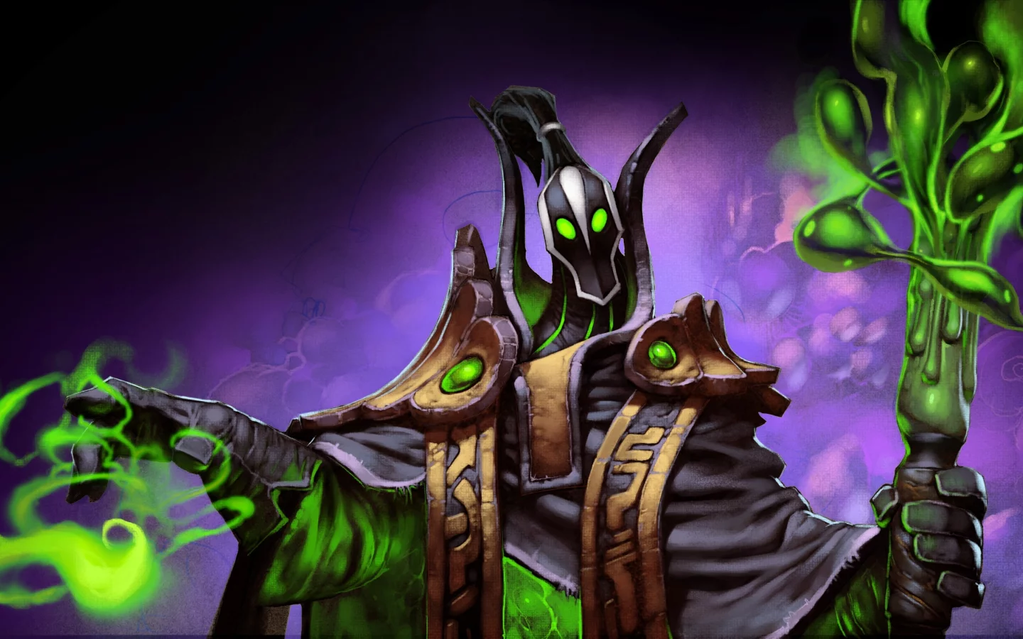 rubik, герой, dota 2, splash artwork, рубик, дота, defense of the ancients