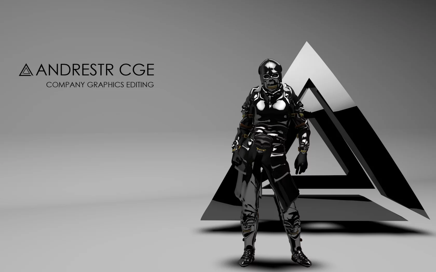 ANDRESTR, логотип, лого, андрестр, треугольник, графика, photoshop, cinema 4D