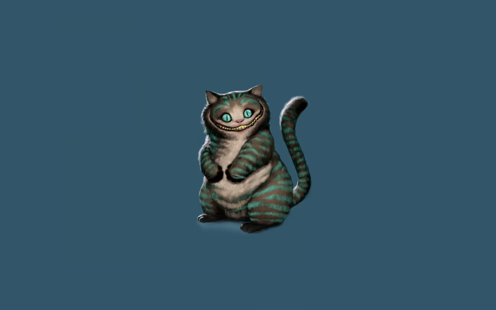 cheshire cat, чеширский кот, сидит, алиса в стране чудес