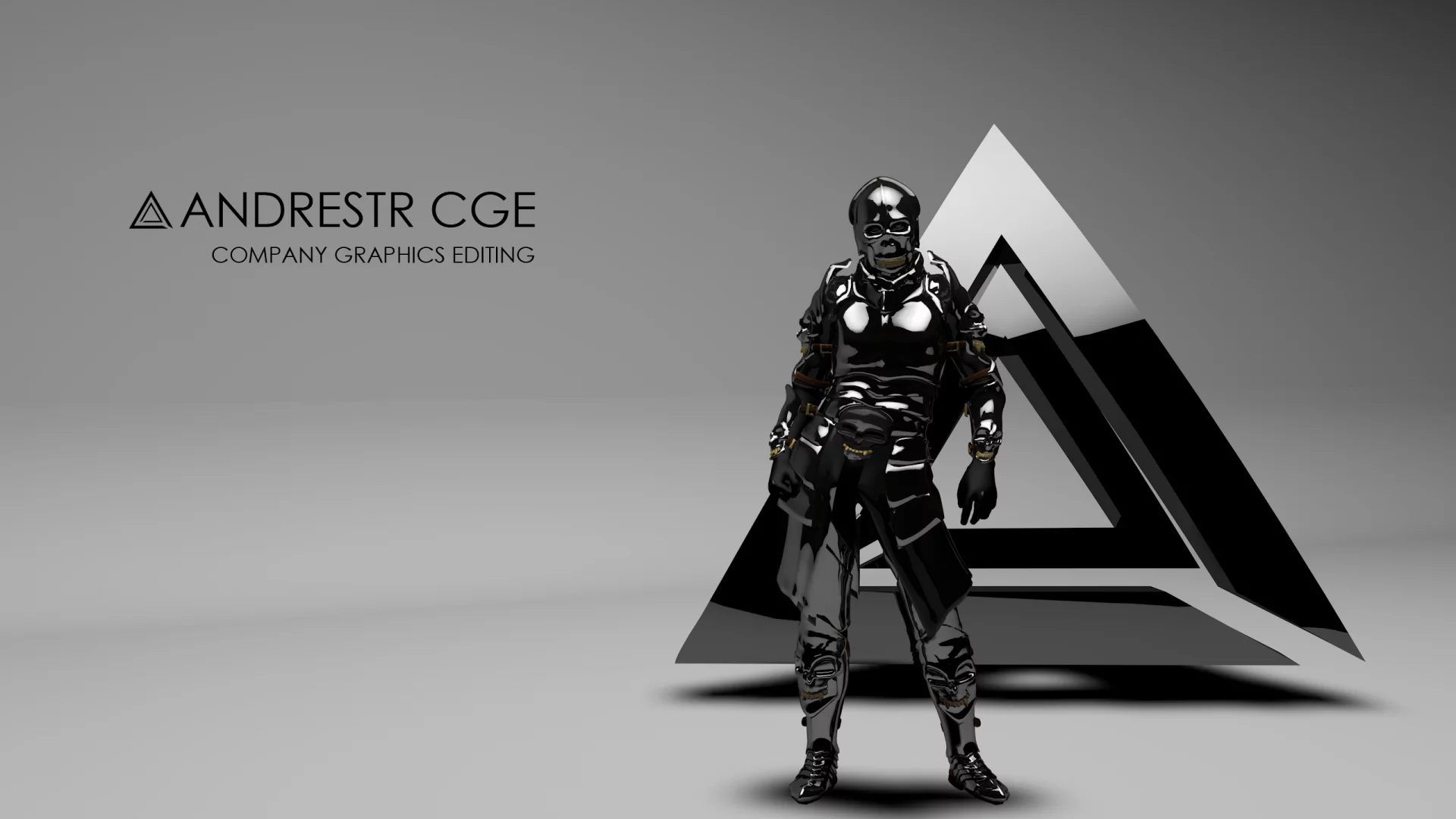 ANDRESTR, логотип, лого, андрестр, треугольник, графика, photoshop, cinema 4D