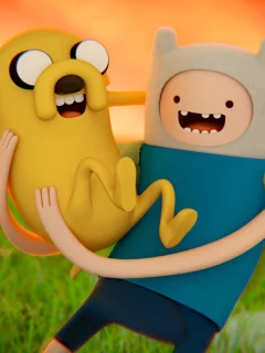 cartoon network, at, время приключений, jake, art, арт, adventure time, finn