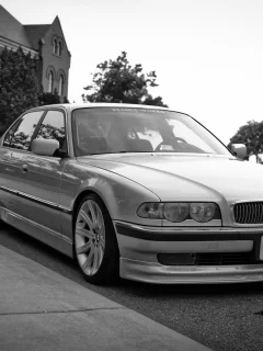 bumer, stance, bmw 740, бумер, семёрка, e38