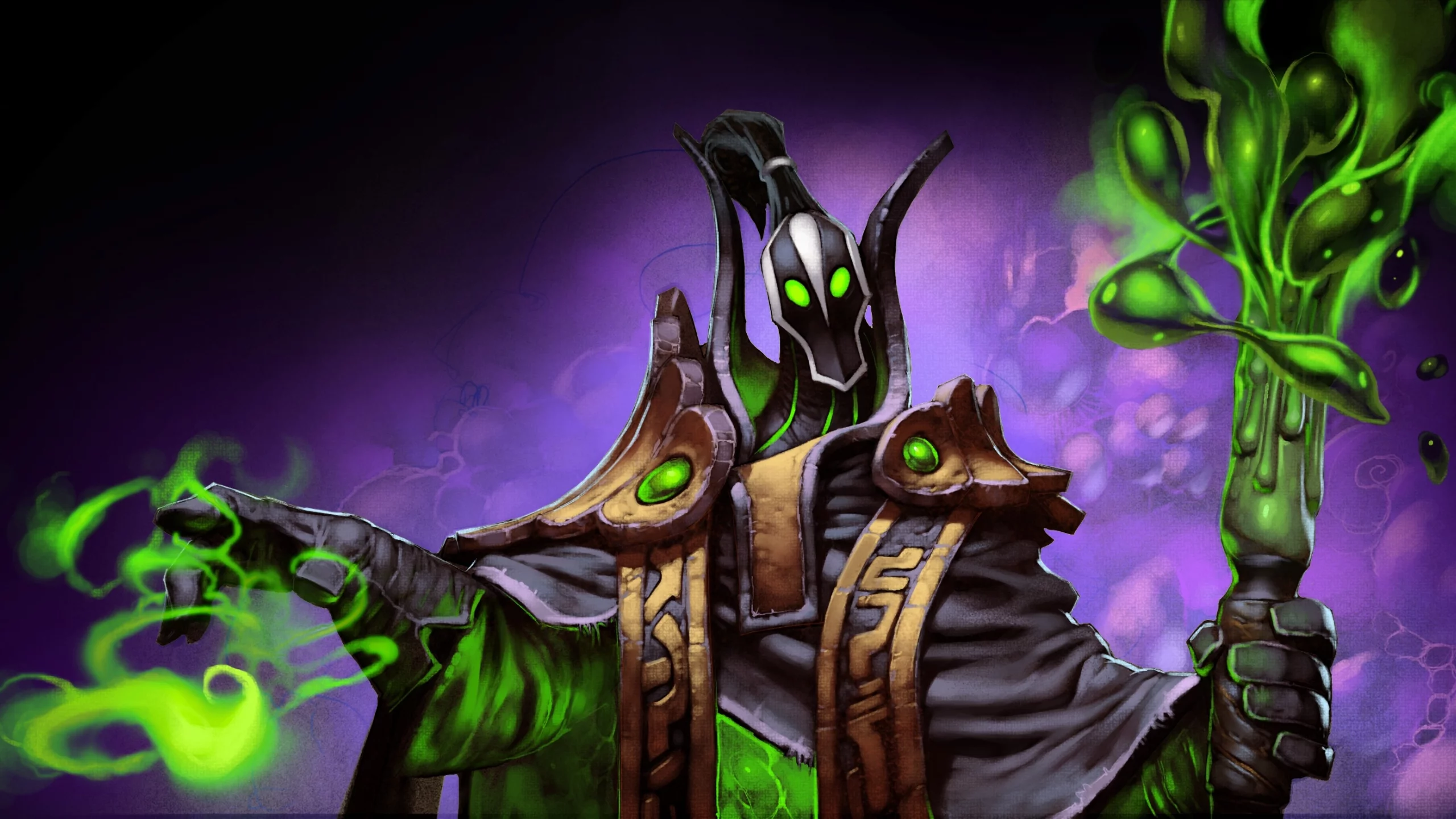 rubik, герой, dota 2, splash artwork, рубик, дота, defense of the ancients