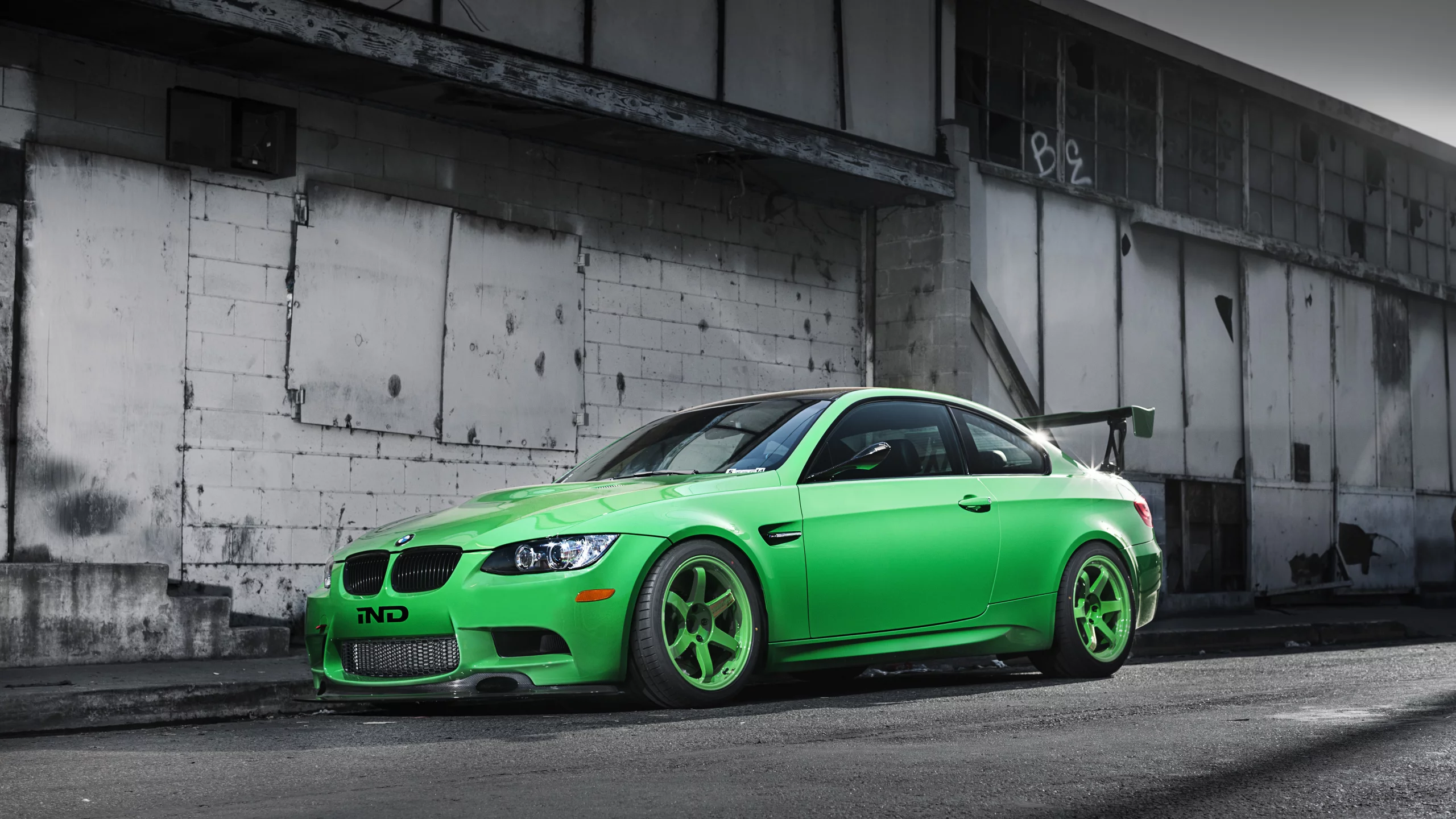 тень, bmw, m3, green, e92, бмв, антикрыло, вид сбоку, зеленый