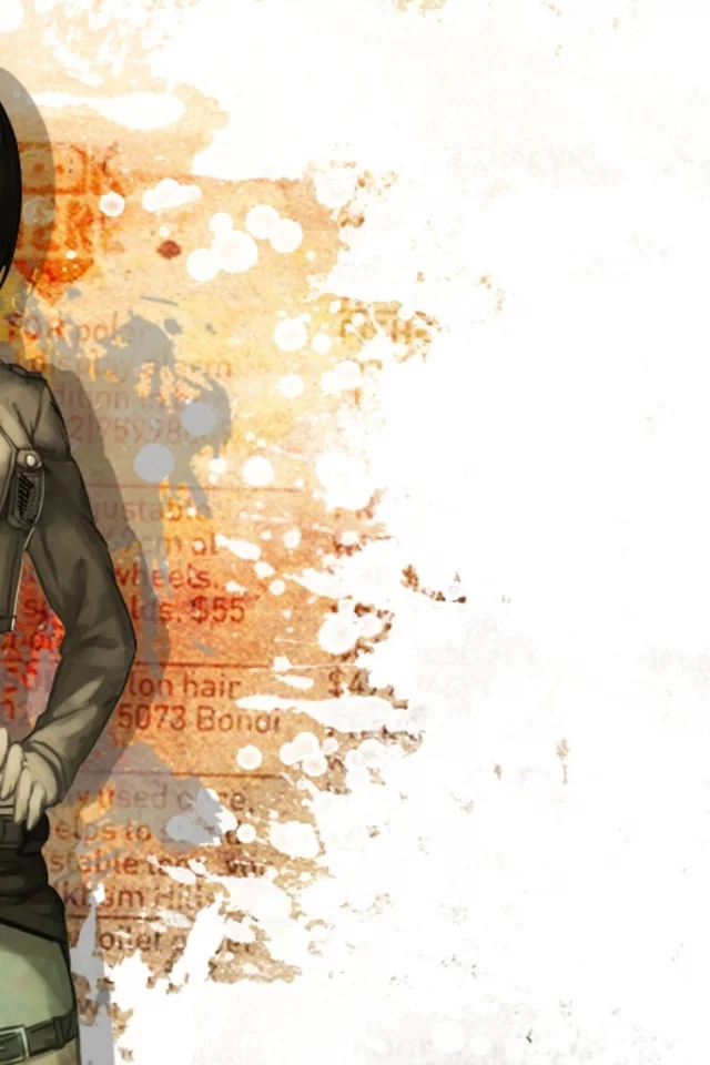 микаса, attack on titan, атака титанов, девушка, mikasa