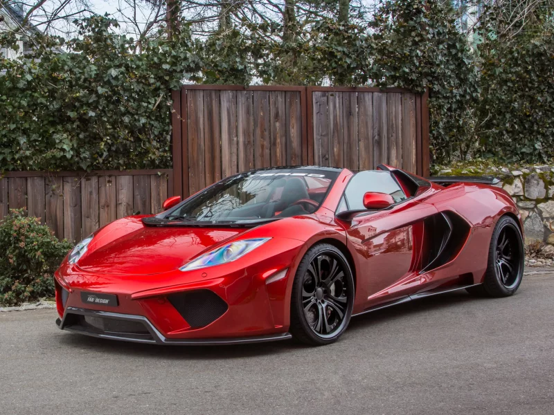 тюнинг, spyder, fab design, mclaren mp4-12c