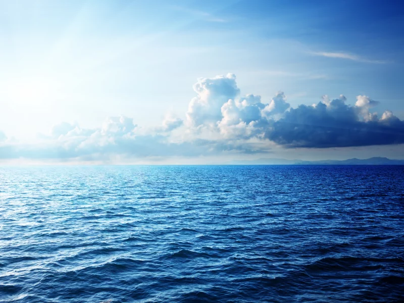 sky, beautiful nature , caribbean sea , clouds, landscape, sunlight