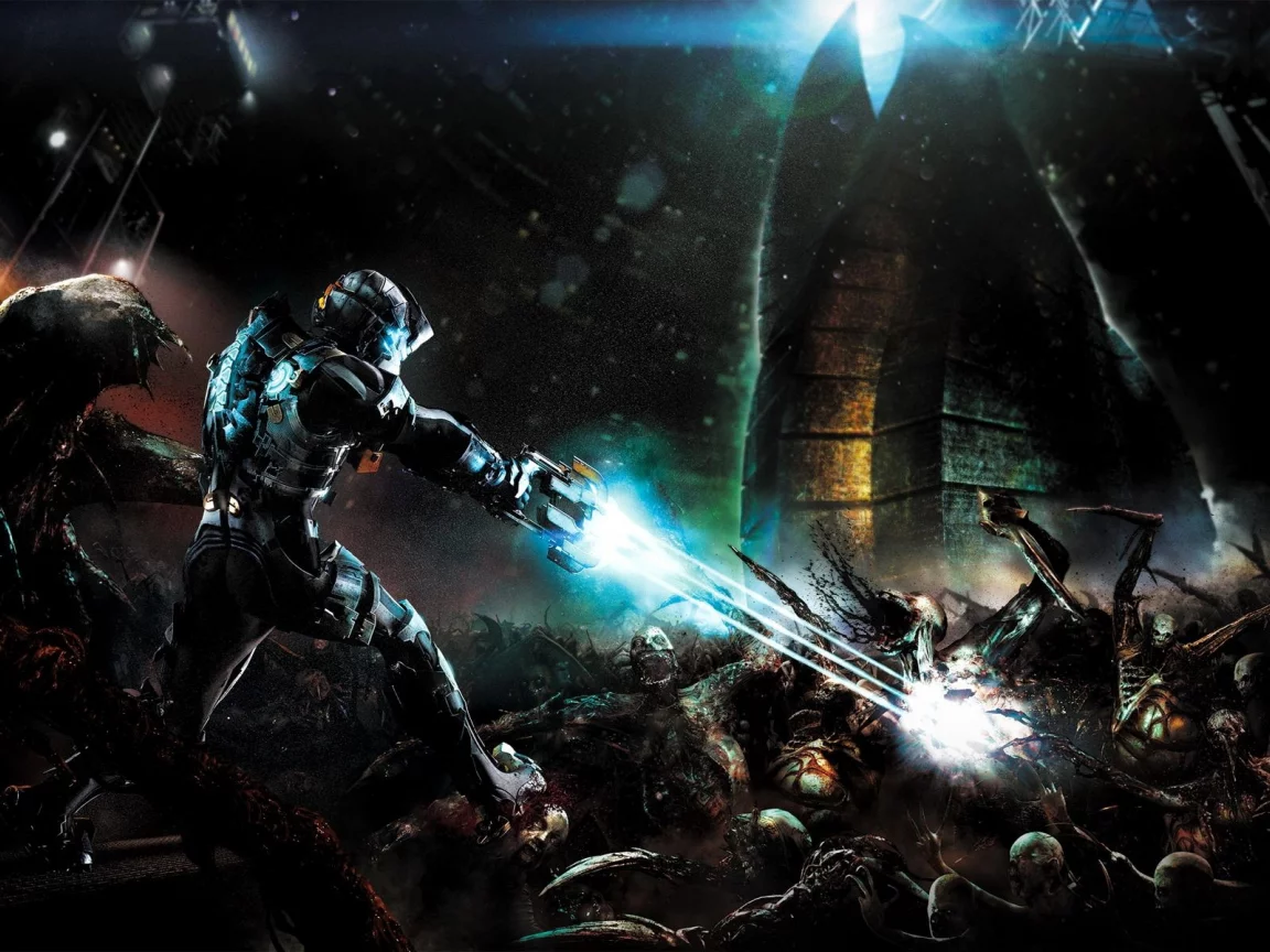 бой, dead space 2, айзек кларк, некроморфы