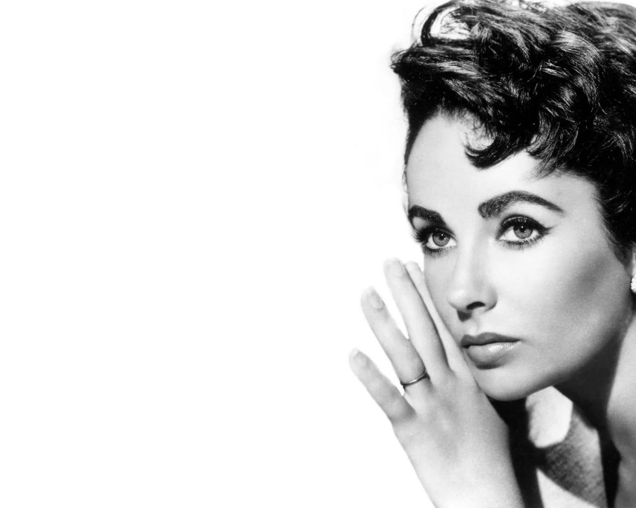 элизабет тейлор, актриса, серьги, elizabeth taylor, брюнетка