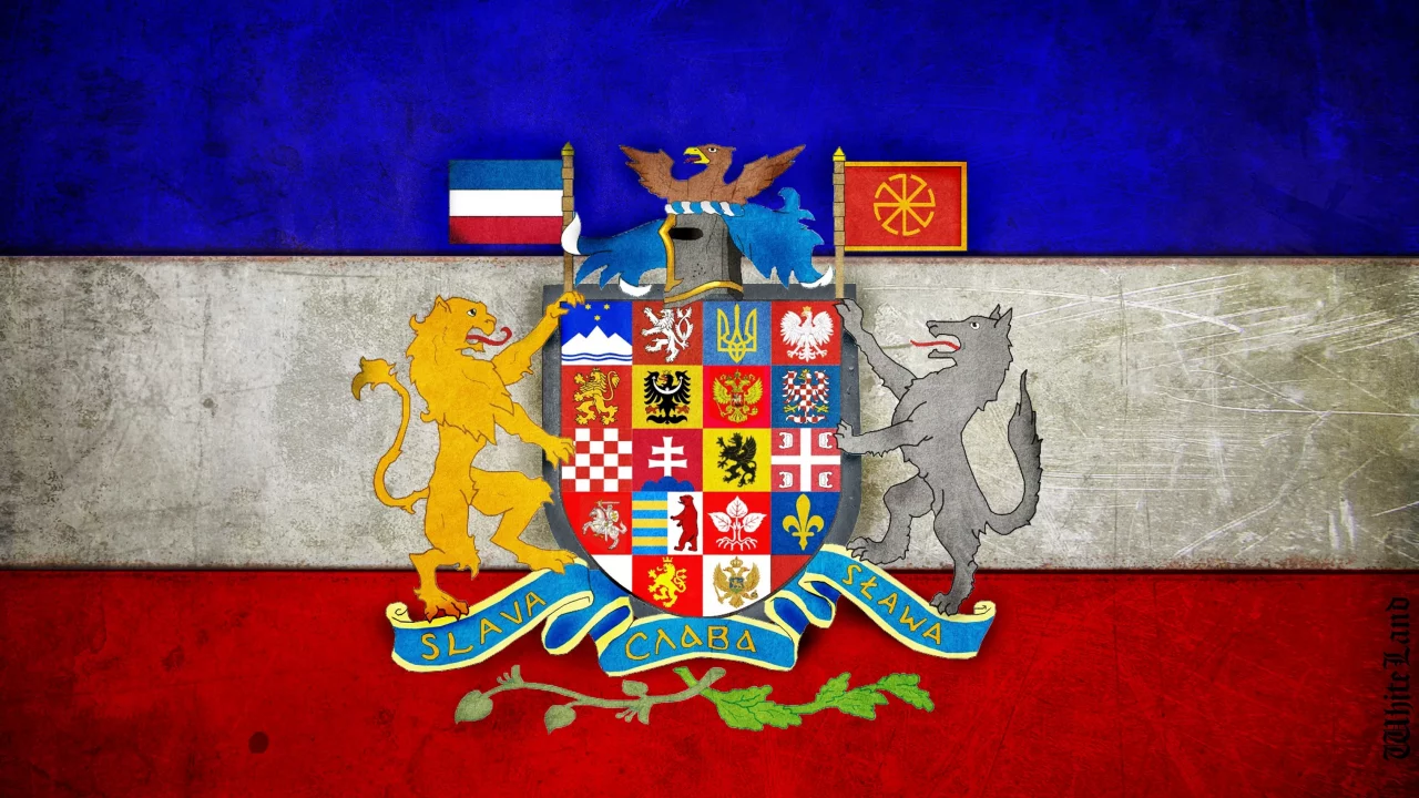 герб, флаг, панславянский