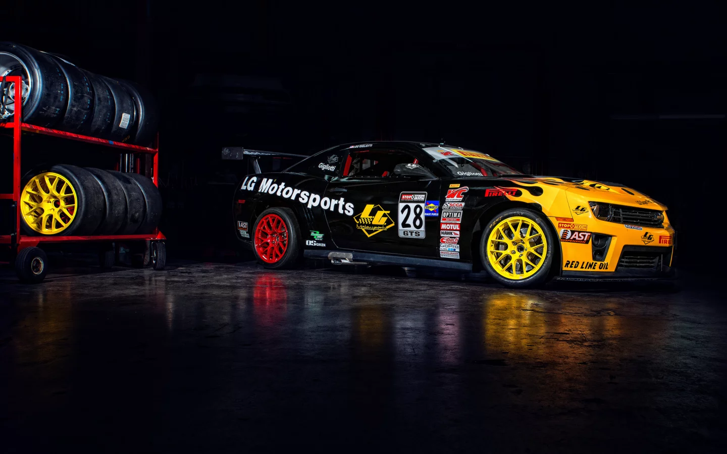 камаро, sport, шевроле, автоспорт, chevrolet, black, yellow, camaro