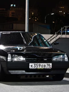 ваз 2109, 2109, девятка, хэтчбэк, ваз, черная