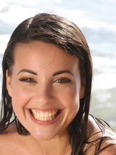lorena morena, lorena g, улыбка, модель, лицо, девушка, lorena garcia