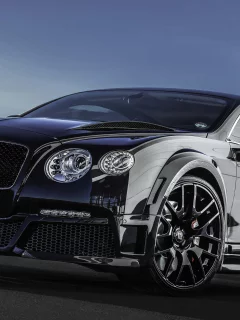 gt, continental, tuning, black, front, bentley, onyx