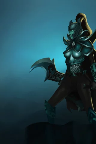 phantom assassin, dota 2, dire, дота, морта, mortred, мортред