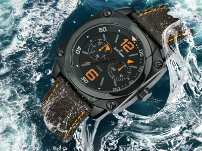 jack pierre, watch, water, metal