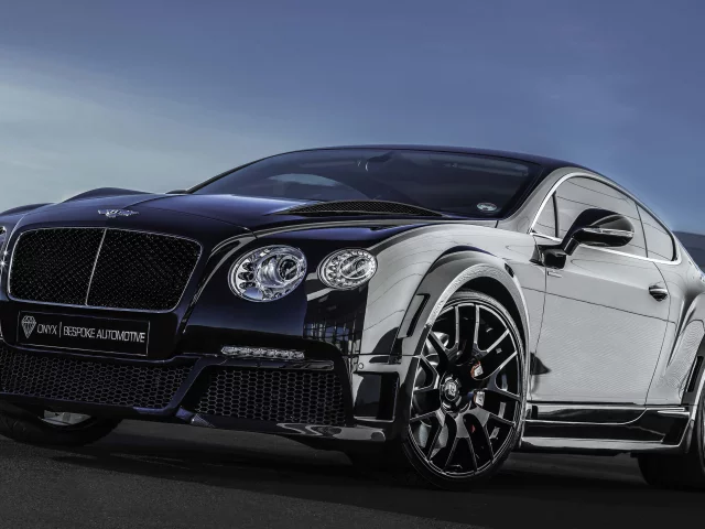 gt, continental, tuning, black, front, bentley, onyx