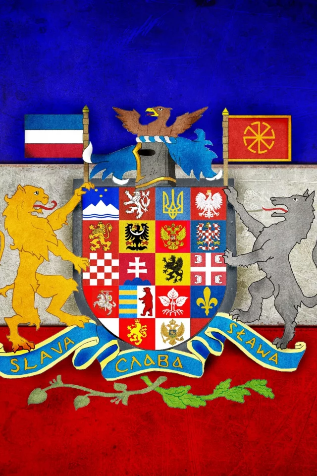 герб, флаг, панславянский