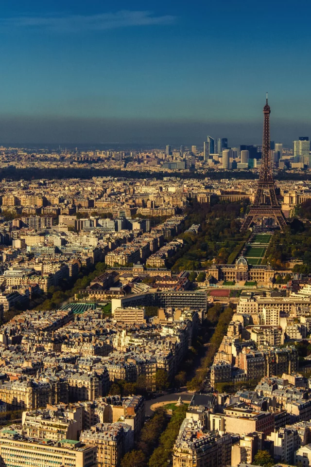 город, франция, эйфелева башня, здания, paris, париж, вид