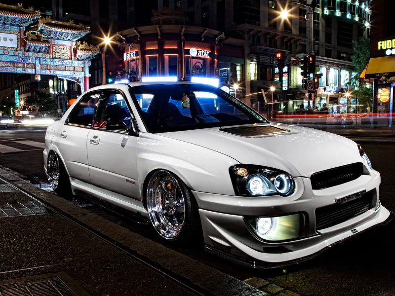 tuning, stance, субару, авто, город, subaru impreza, тюнинг, sti, car