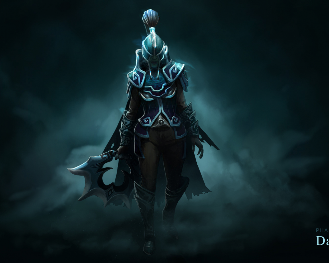 Картинка на рабочий стол assassin, dota 2, phantom, игры 1280 x 1024