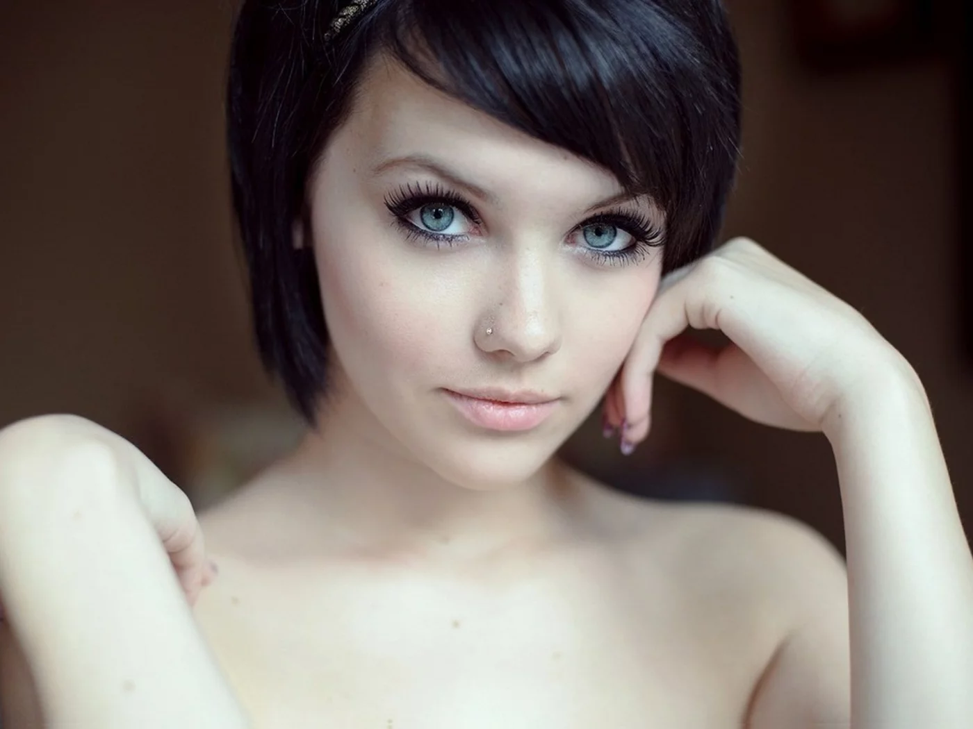 girl, няшка, модель, брюнетка, девушка, melissa clarke