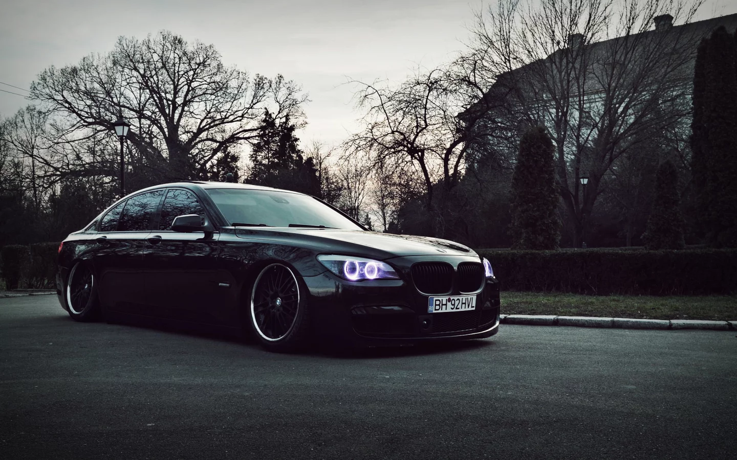 stance, диски, black, тюнинг, 7 series, dark, f01, фары, бмв, bmw
