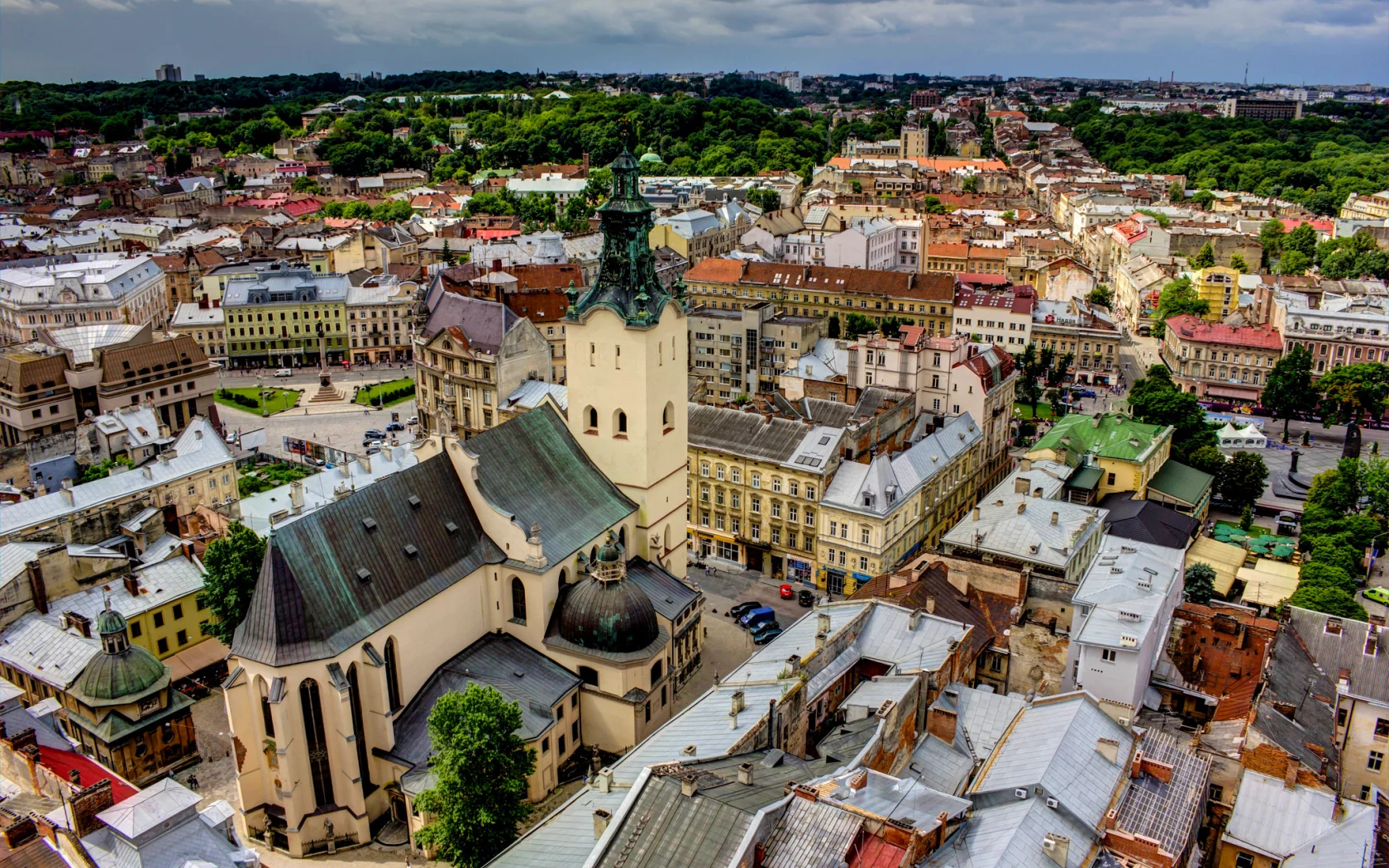 украина, льв_в, архитектура, львов, латинский собор